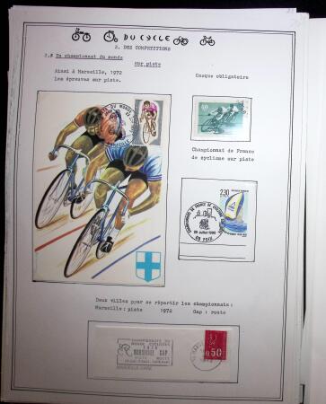 1862-1995, Exhibition collection on CYCLING with a