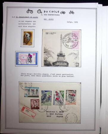 1862-1995, Exhibition collection on CYCLING with a