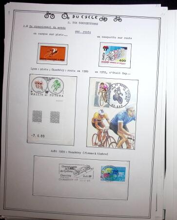 1862-1995, Exhibition collection on CYCLING with a