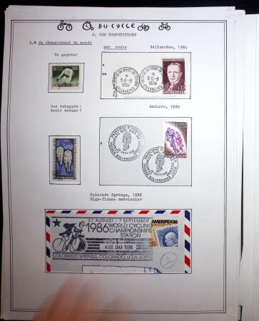 1862-1995, Exhibition collection on CYCLING with a