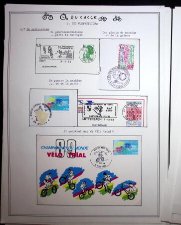 1862-1995, Exhibition collection on CYCLING with a