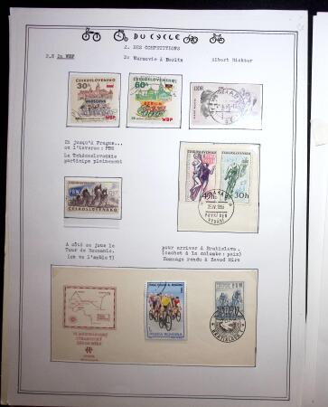 1862-1995, Exhibition collection on CYCLING with a