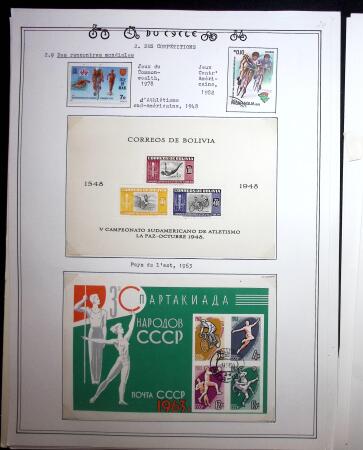 1862-1995, Exhibition collection on CYCLING with a
