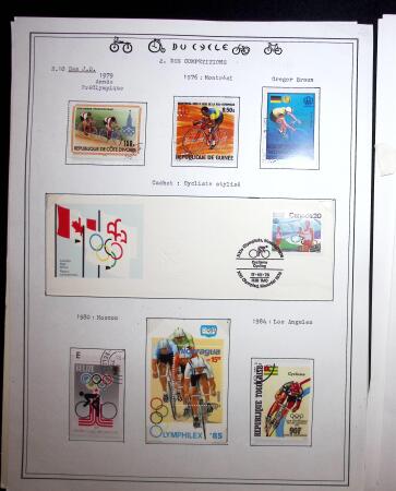 1862-1995, Exhibition collection on CYCLING with a
