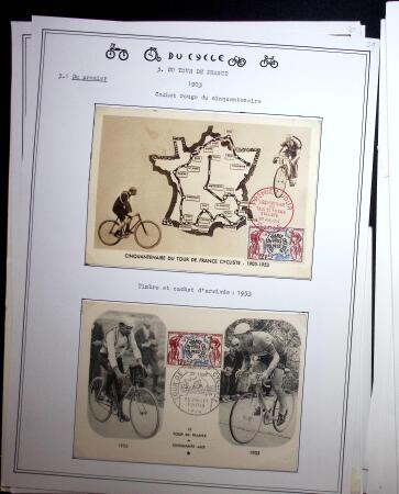 1862-1995, Exhibition collection on CYCLING with a