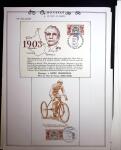 1862-1995, Exhibition collection on CYCLING with a