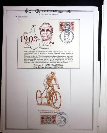 1862-1995, Exhibition collection on CYCLING with a