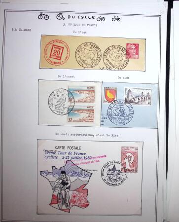 1862-1995, Exhibition collection on CYCLING with a