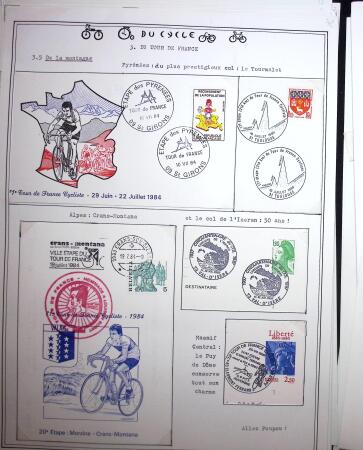 1862-1995, Exhibition collection on CYCLING with a
