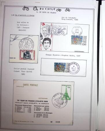 1862-1995, Exhibition collection on CYCLING with a