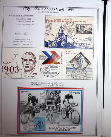 1862-1995, Exhibition collection on CYCLING with a