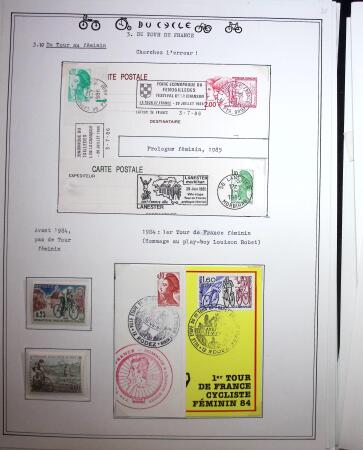 1862-1995, Exhibition collection on CYCLING with a