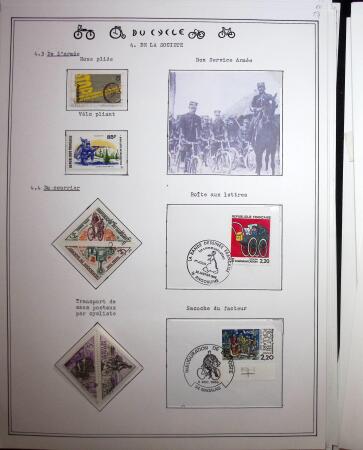 1862-1995, Exhibition collection on CYCLING with a