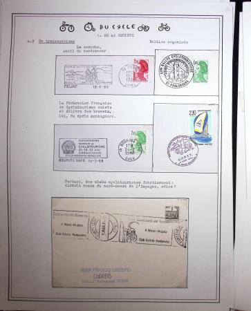 1862-1995, Exhibition collection on CYCLING with a