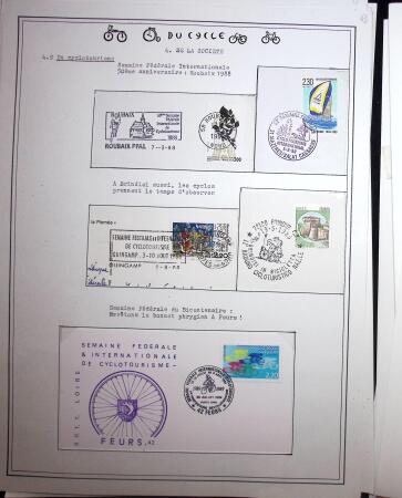 1862-1995, Exhibition collection on CYCLING with a