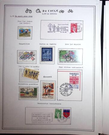 1862-1995, Exhibition collection on CYCLING with a