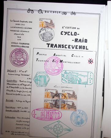 1862-1995, Exhibition collection on CYCLING with a