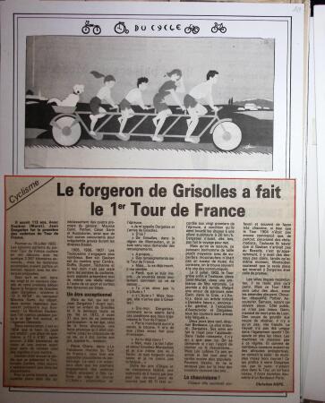 1862-1995, Exhibition collection on CYCLING with a