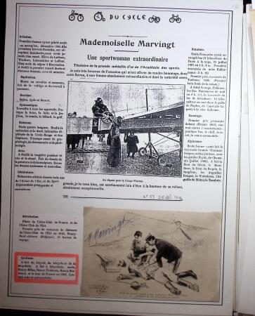 1862-1995, Exhibition collection on CYCLING with a