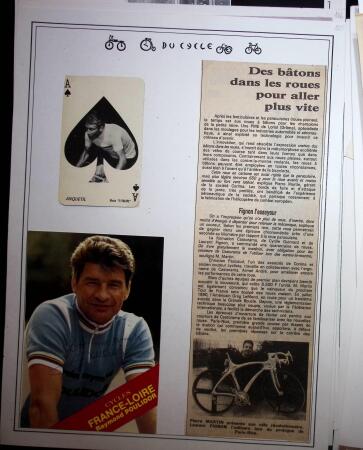 1862-1995, Exhibition collection on CYCLING with a