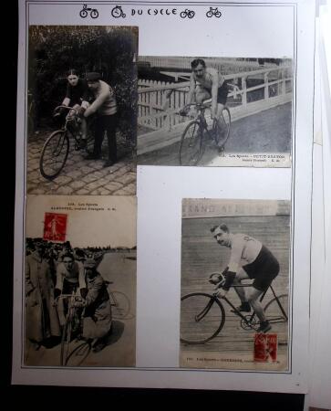 1862-1995, Exhibition collection on CYCLING with a