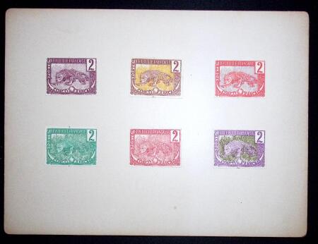 Coffret "TIMBRES-POSTE DU CONGO FRANCAIS EMISSION