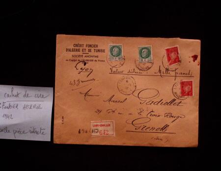 1981-1990, 33 Lettres en valeur déclarée avec SCEAUX