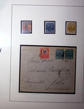 1896-99 Definitives including the portrait of Columbus
