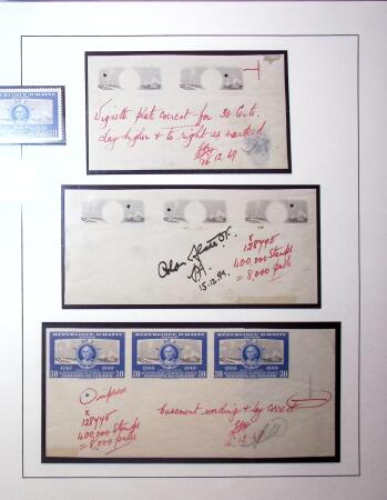 1942-80, Group on six album pages including three Waterlow