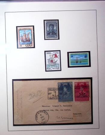 1942-80, Group on six album pages including three Waterlow