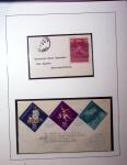 1942-80, Group on six album pages including three Waterlow
