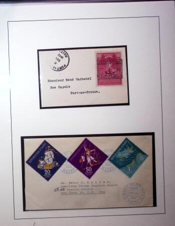 1942-80, Group on six album pages including three Waterlow