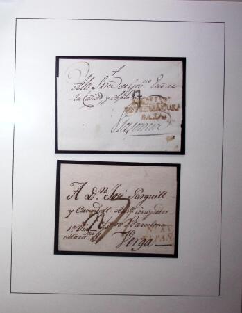 1830-1930, Small group with five prestamp covers plus