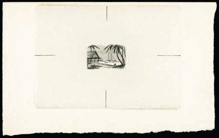 1920-1927 Landscapes, group of proofs comprising two