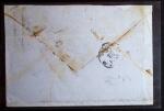 1868 Envelope to Marseille franked by 1863-77 2L red