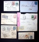 1849-1940, BRITISH EMPIRE Lot of 10 covers and cards from a range