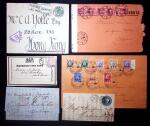 1849-1940, BRITISH EMPIRE Lot of 10 covers and cards from a range