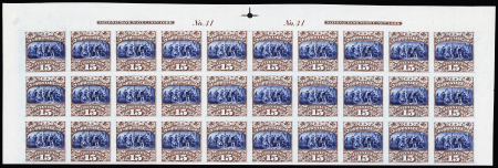 1869 Landing of Columbus 15c brown and blue, type II,