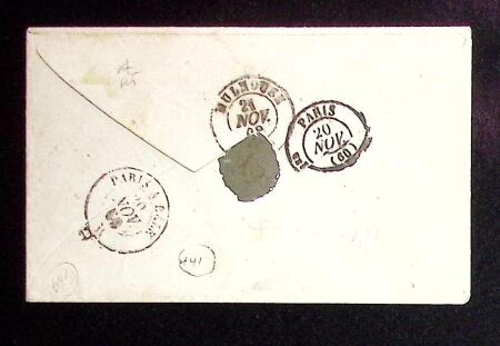 1869 Landing of Columbus 15c brown and blue, type I,