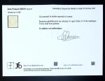 N° 16 4c gris, quasi neuf sans charnière, TTB, RR.