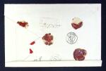 N° 56 + 57 en paire sur lettre chargée de Dinard