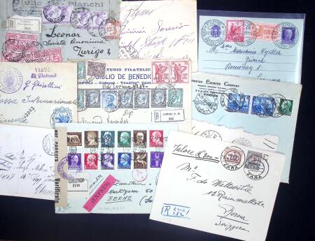 1840-1925, Lot of 39 covers, Italy and Italian States