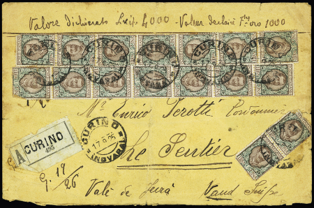 1840-1925, Lot of 39 covers, Italy and Italian States