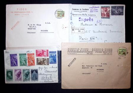 1929-1965, Lot of 145 covers and cards with some good