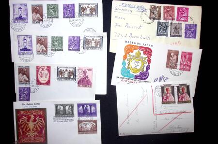 1929-1965, Lot of 145 covers and cards with some good