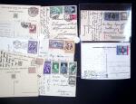 1929-1965, Lot of 145 covers and cards with some good