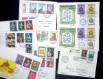 1929-1965, Lot of 145 covers and cards with some good