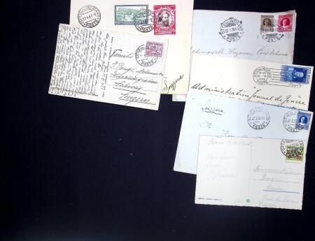 1929-1965, Lot of 145 covers and cards with some good