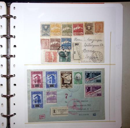 1890-1980, Attractive lot of 150 covers and cards in