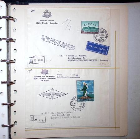 1890-1980, Attractive lot of 150 covers and cards in